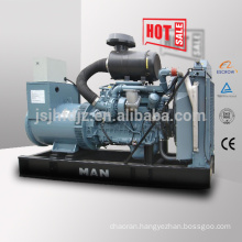 50HZ 320kw MAN diesel generator set 400kva generator with Germany MAN engine